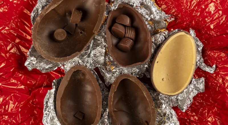 Ovos de Páscoa da Nestlé e Lacta em destaque